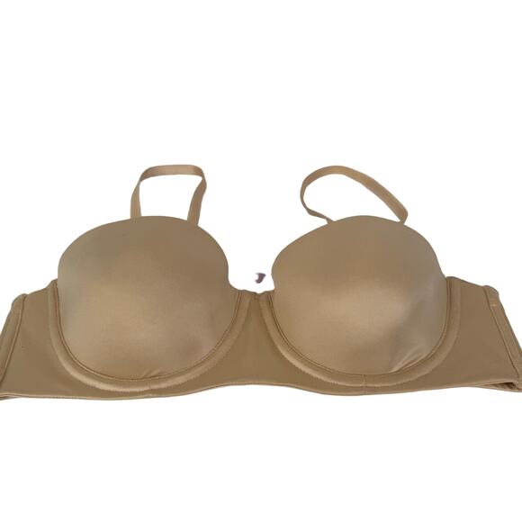 Savage x Fenty Core Microfiber Strapless Bra Honey Size 36A NWT - Picture 5 of 10